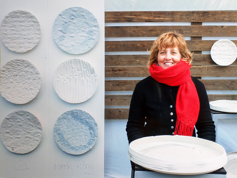 Katrin Koning ceramics market